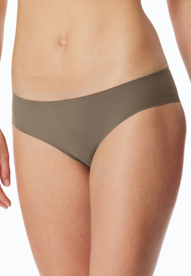 Schiesser Hip-Rio-Slip Microfaser taupe - Invisible Soft 2025