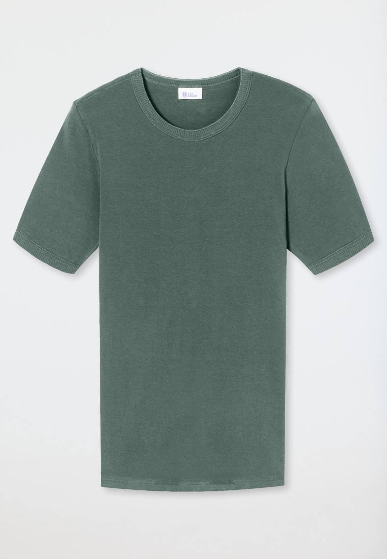 Schiesser Shirt kurzarm grün - Revival Ludwig Cyber Monday