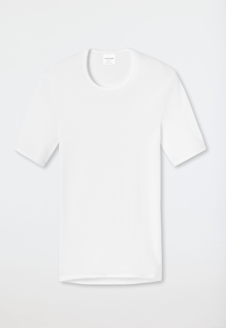 Schiesser Shirt kurzarm Feinripp weiß - Original Classics Valentinstagsangebot