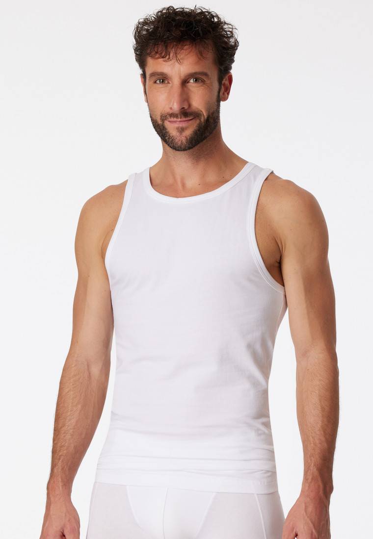 Schiesser Unterhemden 2er-Pack Organic Cotton weiß – 95/5 Tägliche Deals
