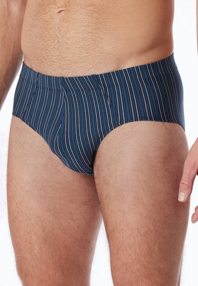 Schiesser Supermini 3er-Pack Organic Cotton uni/geringelt mehrfarbig - 95/5 Begrenzt auf 3 Tage