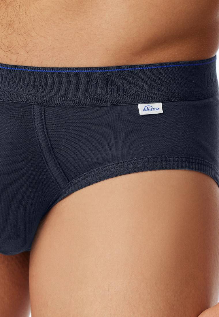 Schiesser Sportslip dunkelblau - Revival Ludwig Schlussverkauf