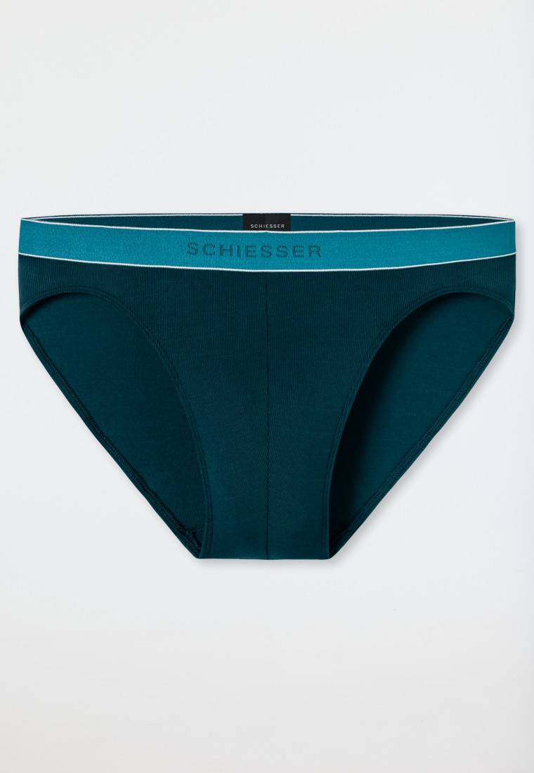 Schiesser Rio-Slip Modal gestreift petrol - Duality Function Rabatt