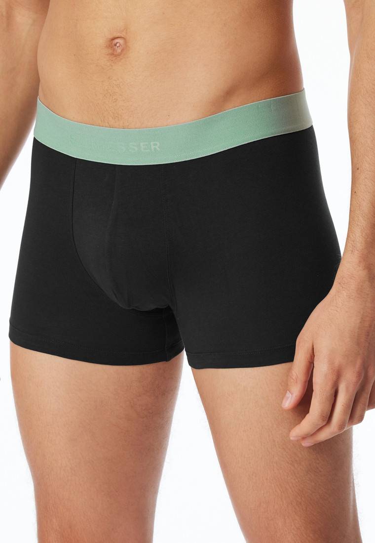 Schiesser Shorts 3er-Pack Organic Cotton Webgummibund mehrfarbig - 95/5 Muttertagsangebot