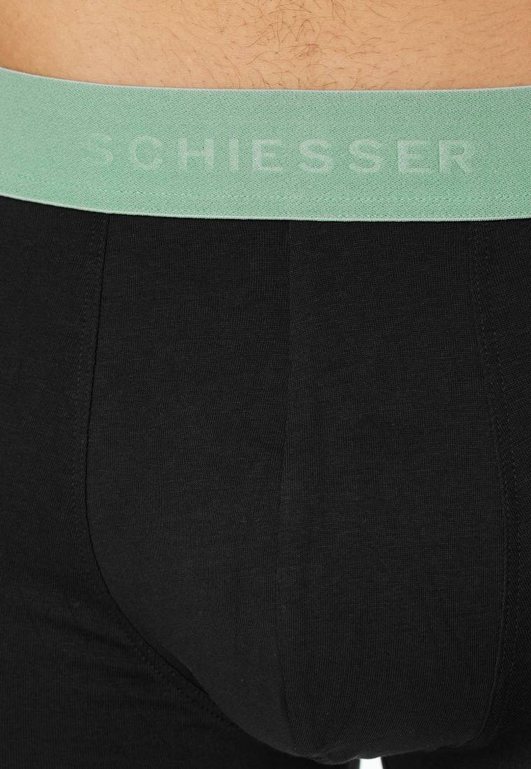 Schiesser Shorts 3er-Pack Organic Cotton Webgummibund mehrfarbig - 95/5 Muttertagsangebot