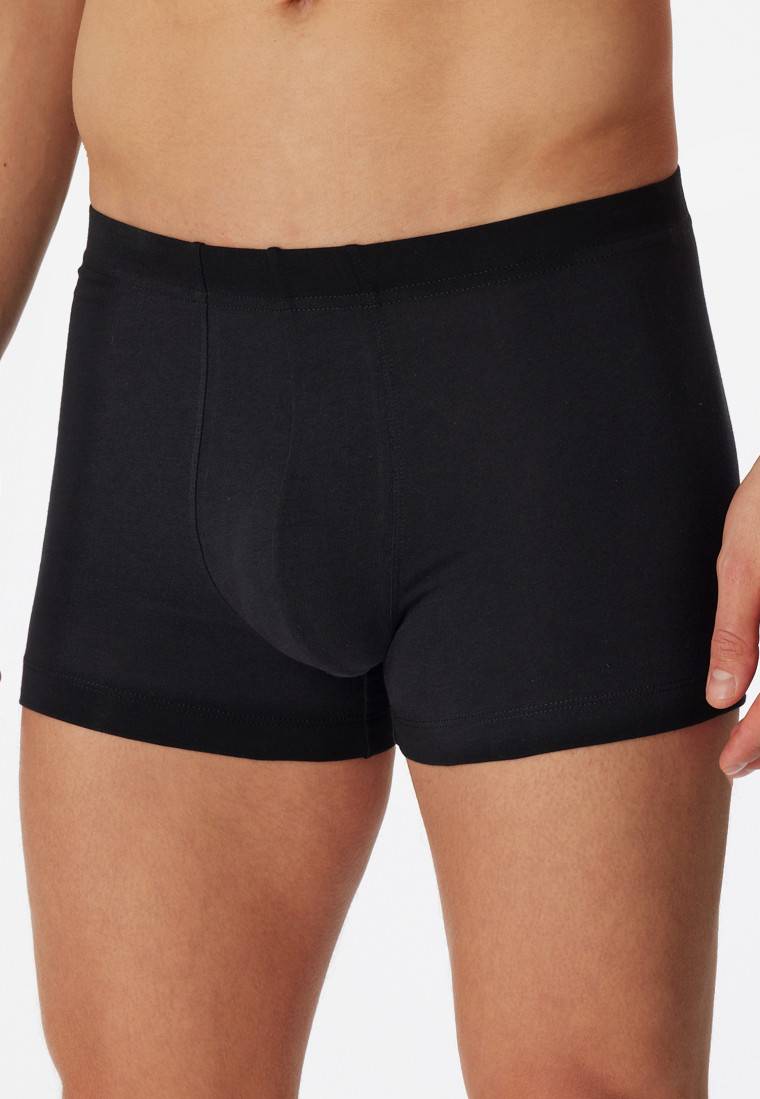 Schiesser Shorts 3er-Pack Organic Cotton schwarz - 95/5 Valentinstagsangebot