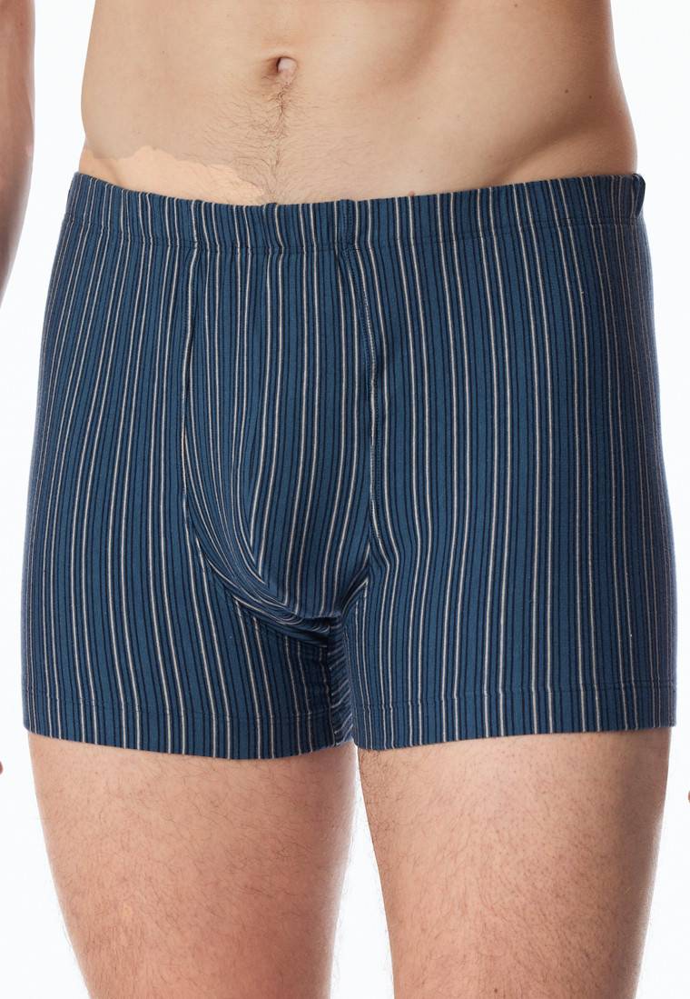 Schiesser Shorts 3er-Pack Organic Cotton uni/geringelt mehrfarbig - 95/5 Top Angebot
