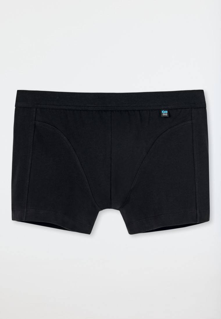 Schiesser Shorts schwarz - Long Life Cotton Räumungsverkauf