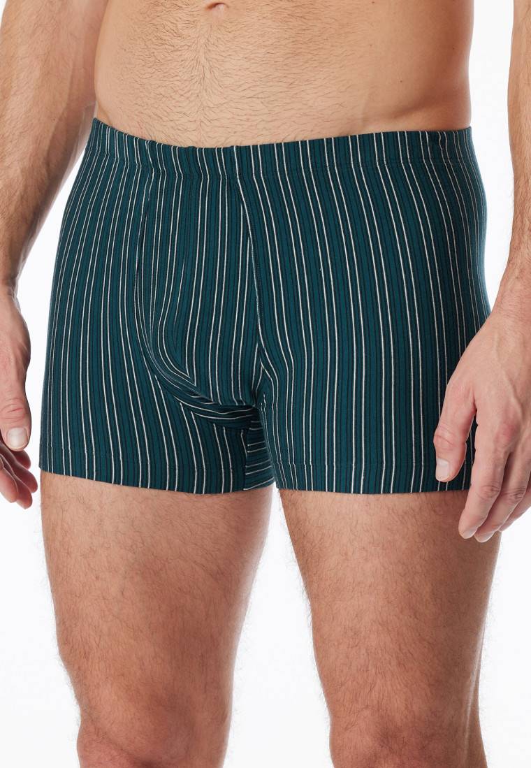 Schiesser Shorts 3er-Pack Organic Cotton uni/geringelt mehrfarbig - 95/5 Tägliche Deals