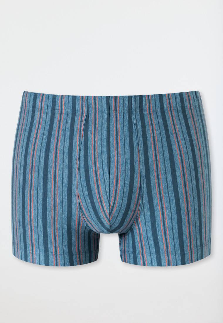 Schiesser Shorts blau-meliert gestreift - 95/5 Neueste Stile