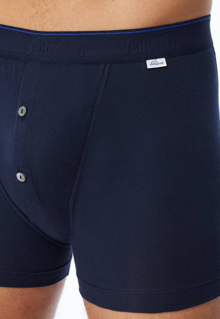 Schiesser Shorts dunkelblau - Revival Ludwig Bis zu 60% Rabatt