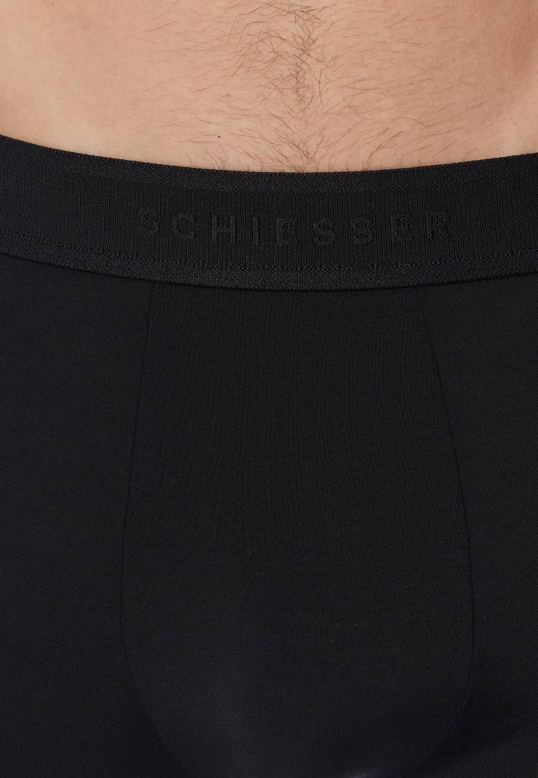 Schiesser Shorts schwarz - Premium Modal Nur für heute
