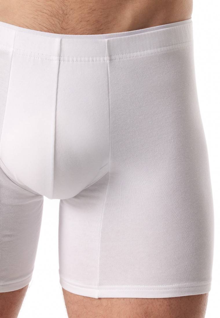 Schiesser Shorts weiß - Premium Cotton Super Rabatt