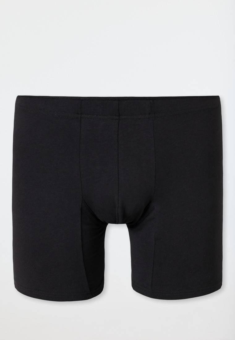 Schiesser Shorts schwarz - Premium Cotton Riesige Rabatte