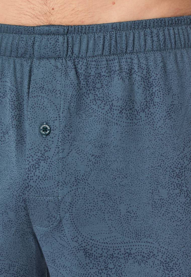 Schiesser Boxershorts Interlock Paisley nachtblau - Fine Interlock Hotsell