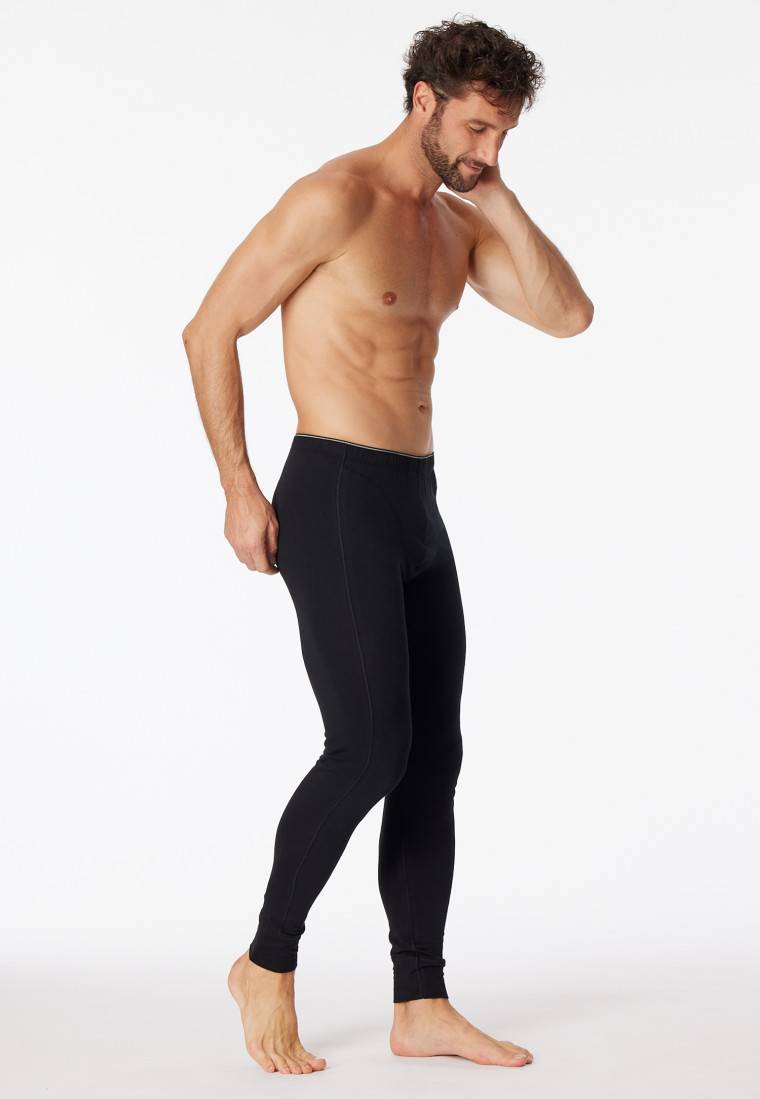 Schiesser Unterhose Organic Cotton elastisch schwarz - 95/5