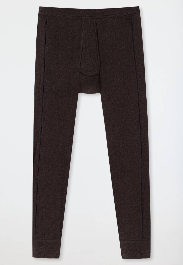 Schiesser Hose lang braun-meliert - Comfort Fit Günstig kaufen