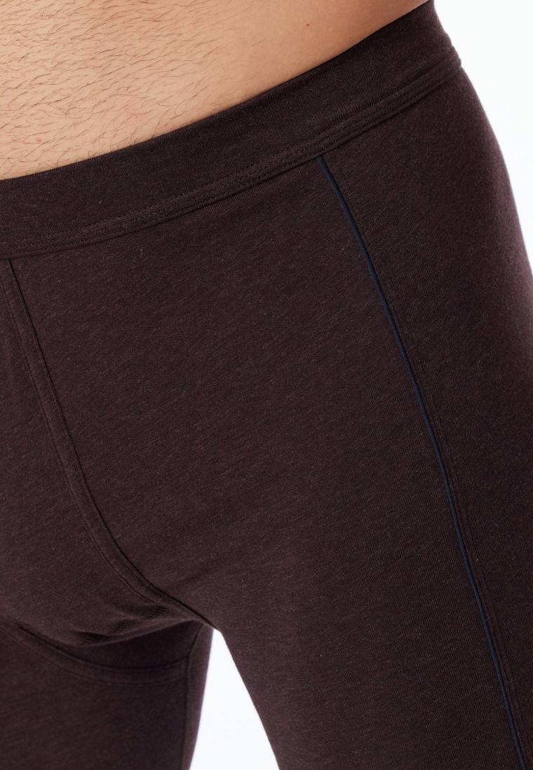 Schiesser Hose lang braun-meliert - Comfort Fit Günstig kaufen