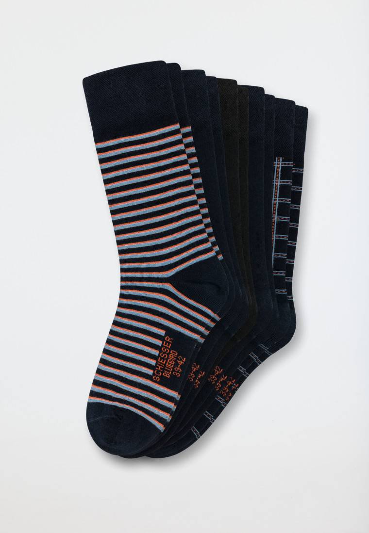 Schiesser Socken 5er-Pack mehrfarbig gemustert - Bluebird Exklusive Angebote