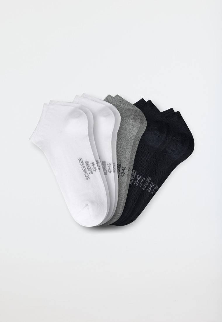Schiesser Herrensneaker Fünferpack Stay Fresh mehrfarbig - Bluebird Vierteljährliche Förderung
