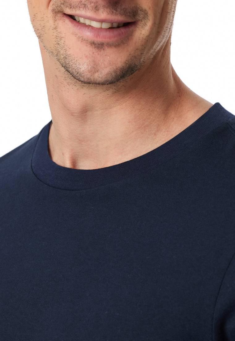 Schiesser Shirt langarm nachtblau - Mix+Relax Bestseller