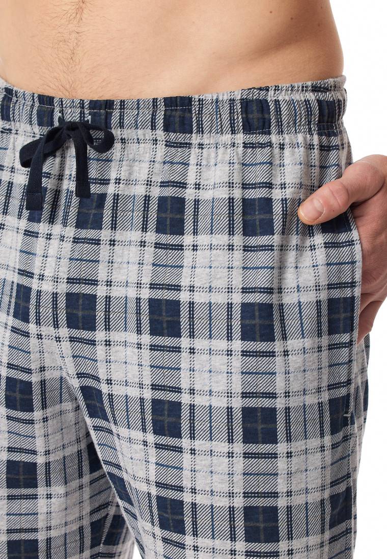 Schiesser Hose kurz multicolor kariert - Mix+Relax 2025