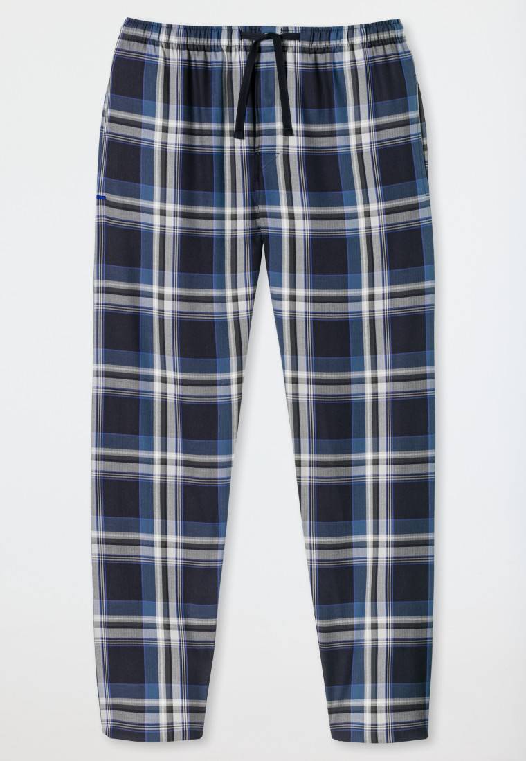 Schiesser Hose lang Webware multicolor kariert - Mix+Relax Online