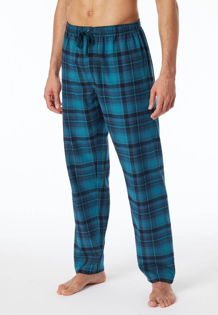 Schiesser Hose lang Flanell Karos multicolor - Mix+Relax Angebote