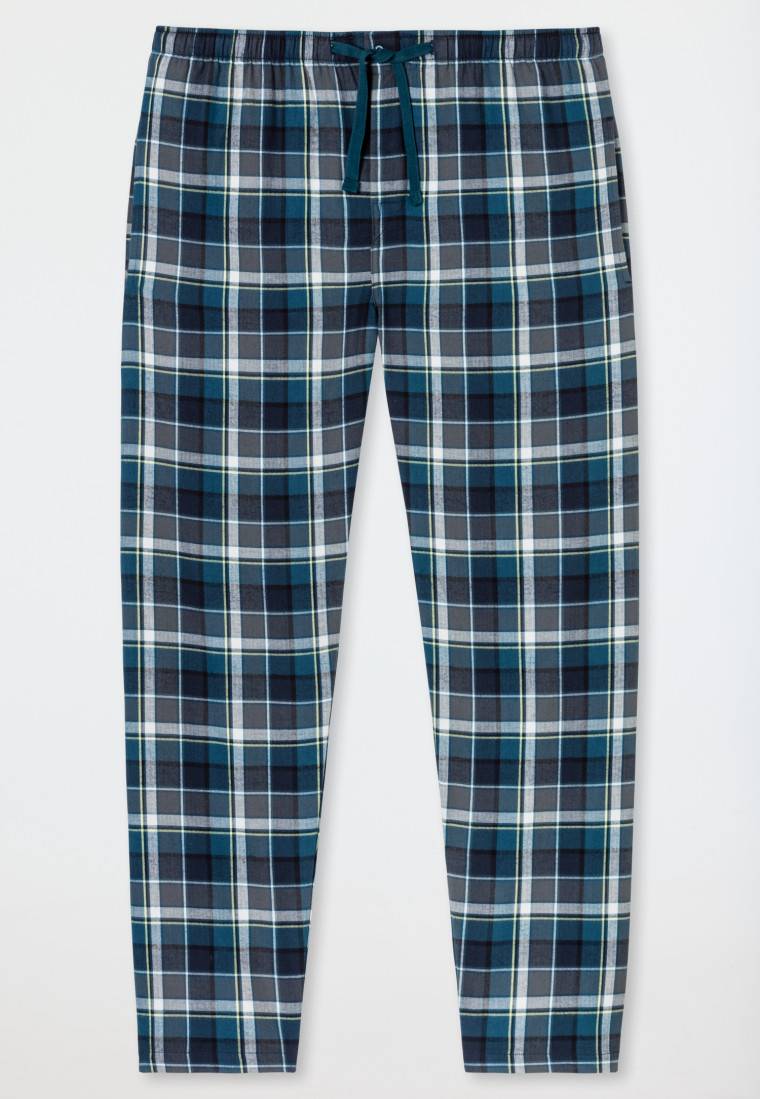 Schiesser Hose lang Flanell Karos multicolor - Mix+Relax Hotsell