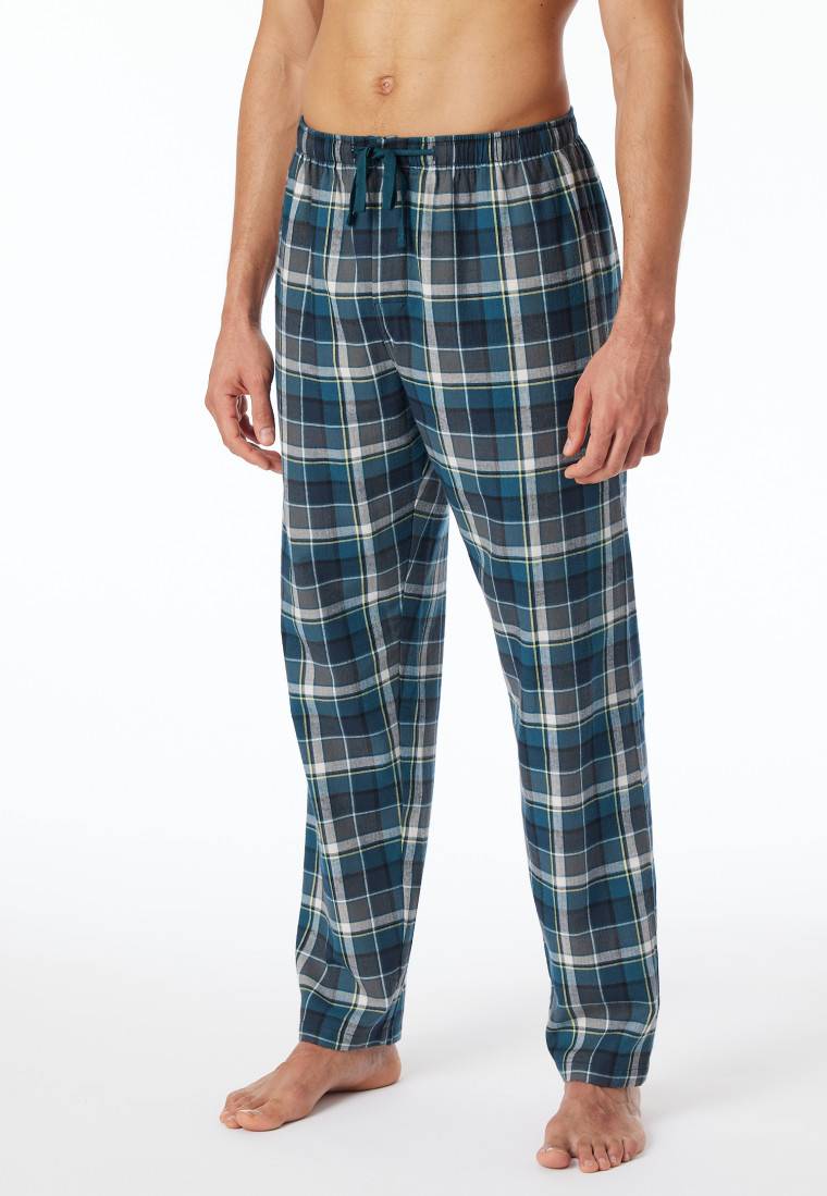Schiesser Hose lang Flanell Karos multicolor - Mix+Relax Hotsell