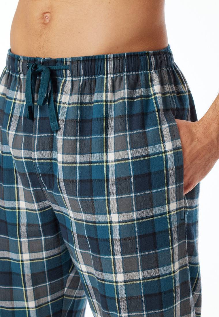 Schiesser Hose lang Flanell Karos multicolor - Mix+Relax Hotsell