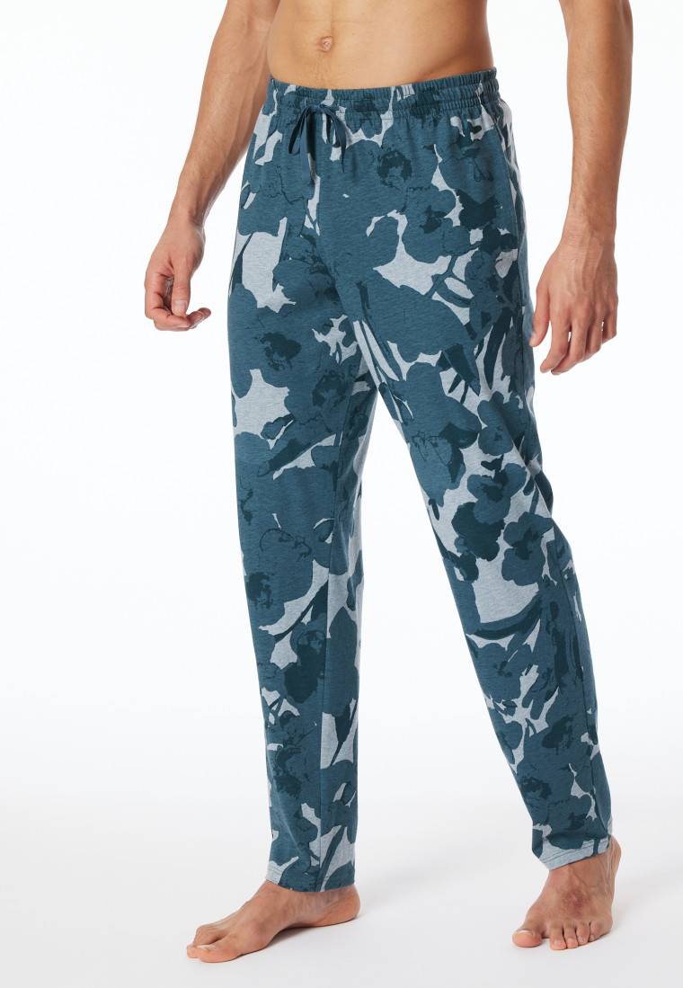 Schiesser Loungehose lang Organic Cotton mehfarbig gemustert - Mix+Relax Begrenztes Angebot