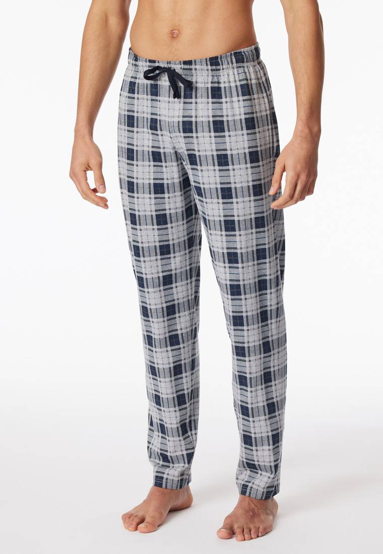 Schiesser Hose lang multicolor kariert - Mix+Relax Online Shopping