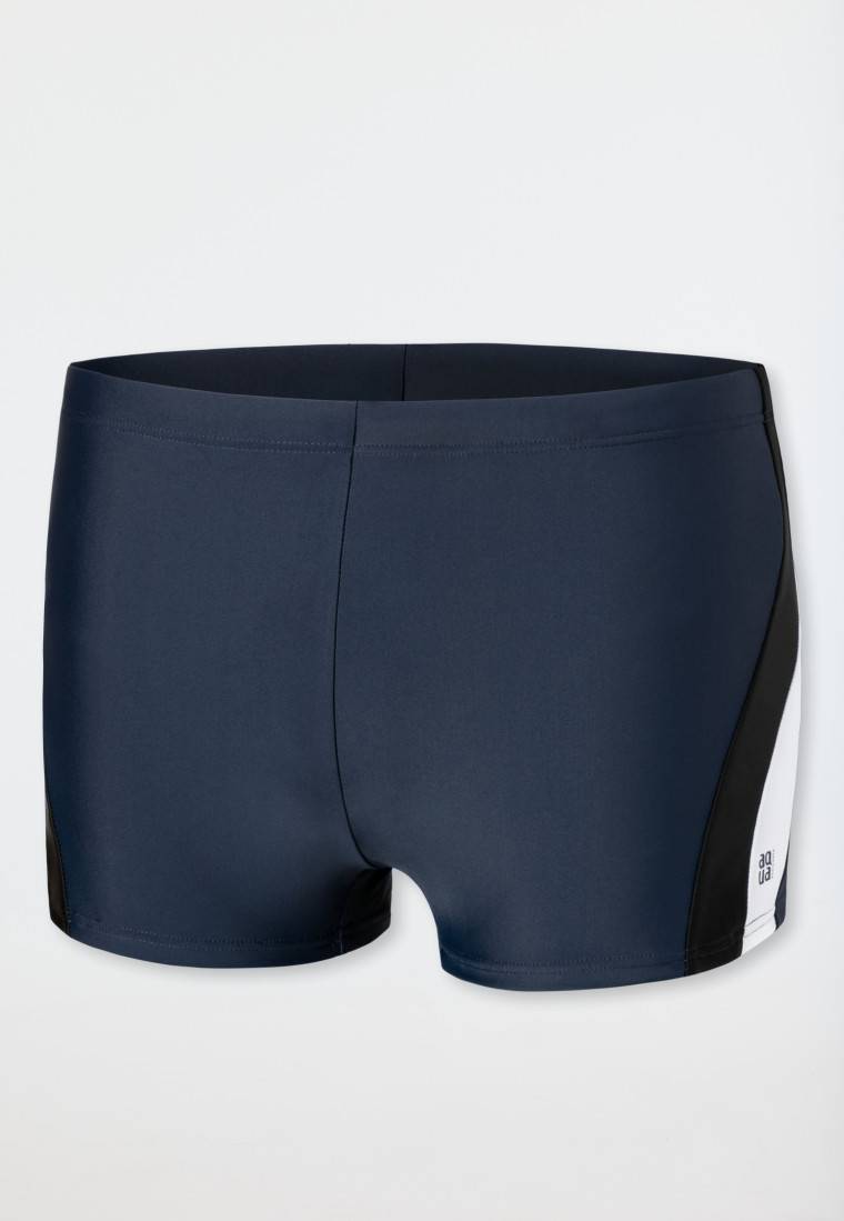 Schiesser Badehose Wirkware recycelt seitliche Streifen admiral - Nautical Active Exklusive Angebote