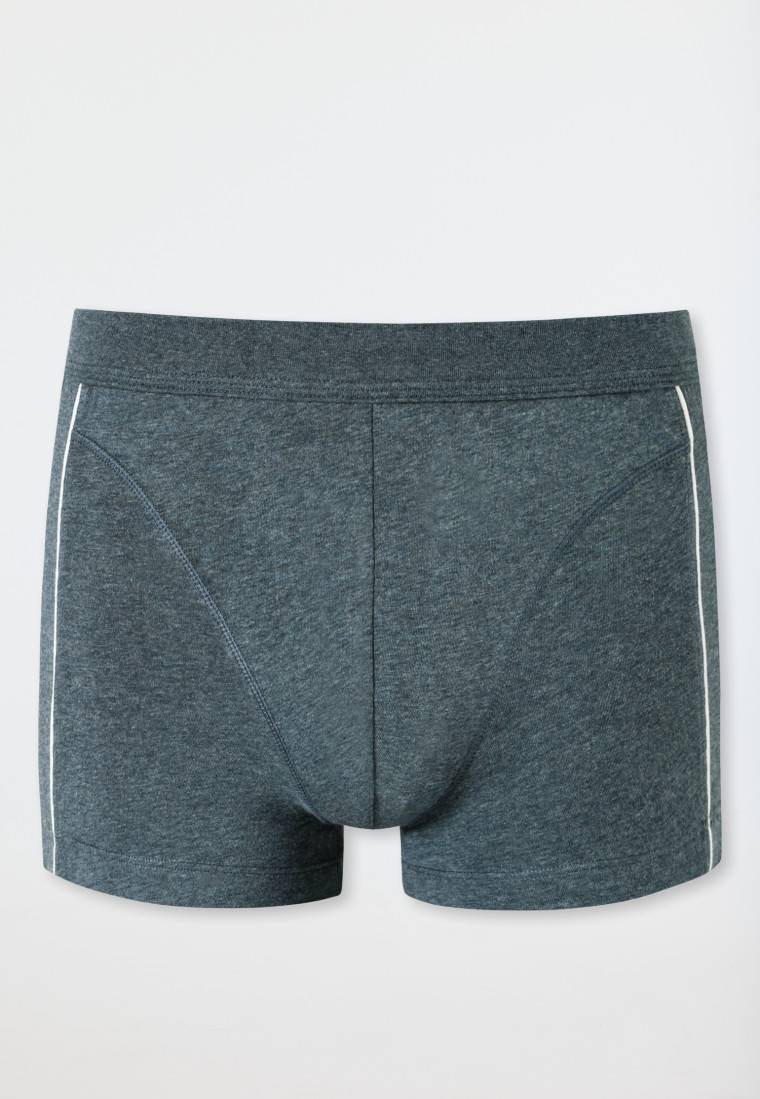 Schiesser Shorts blau-meliert - Comfort Fit VIP-Rabatte