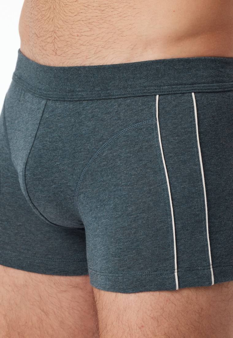 Schiesser Shorts blau-meliert - Comfort Fit VIP-Rabatte