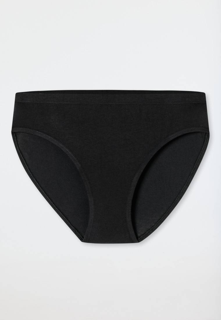 Schiesser Slips 2er-Pack schwarz/ violett - Fresh Vibe Letzte 3 Tage