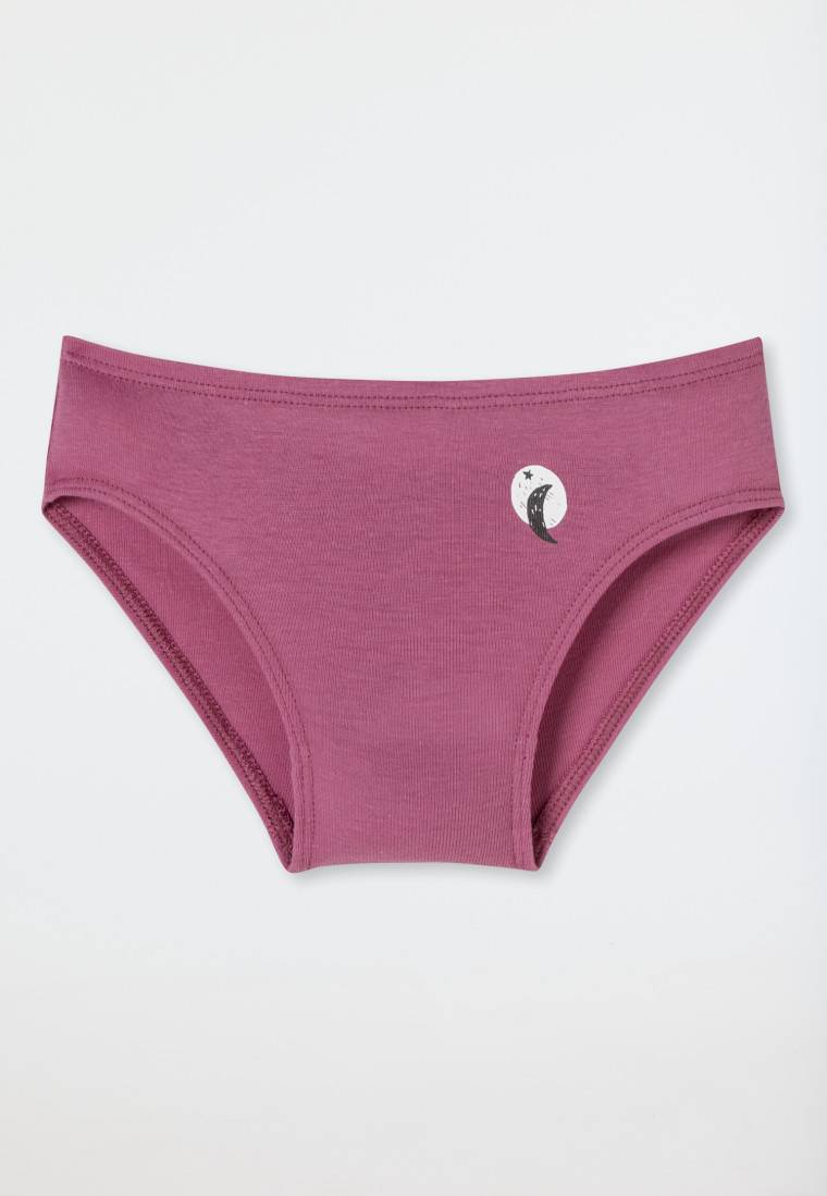 Schiesser Slip Feinripp Monddruck malve - Fine Rib Modal 2025