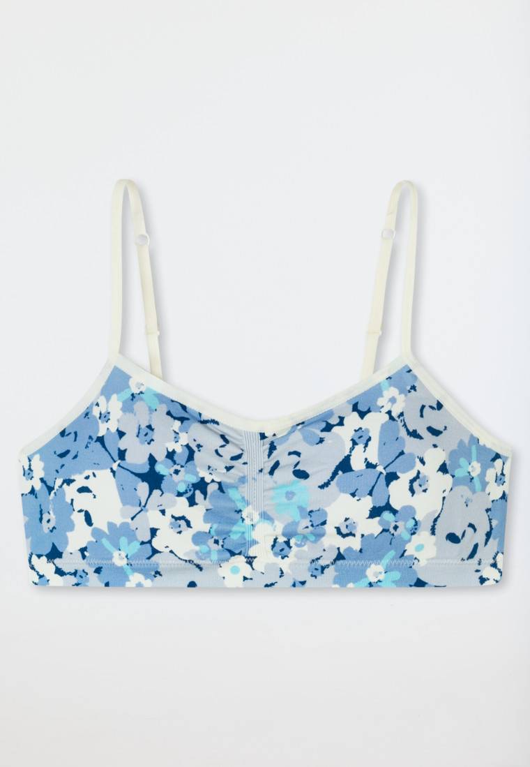 Schiesser Bustier Jersey Herzchen multicolor gemustert - Seamless Auslauf