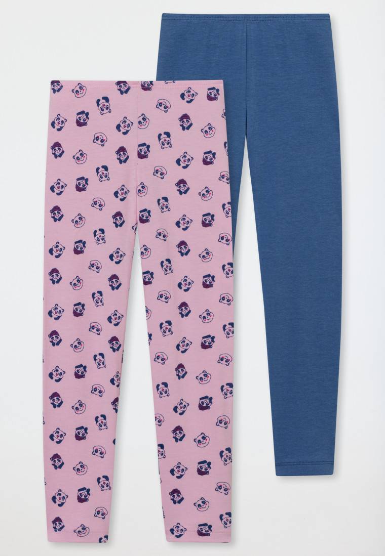 Schiesser Leggings 2er-Pack Pandas mehrfarbig - 95/5 Angebote