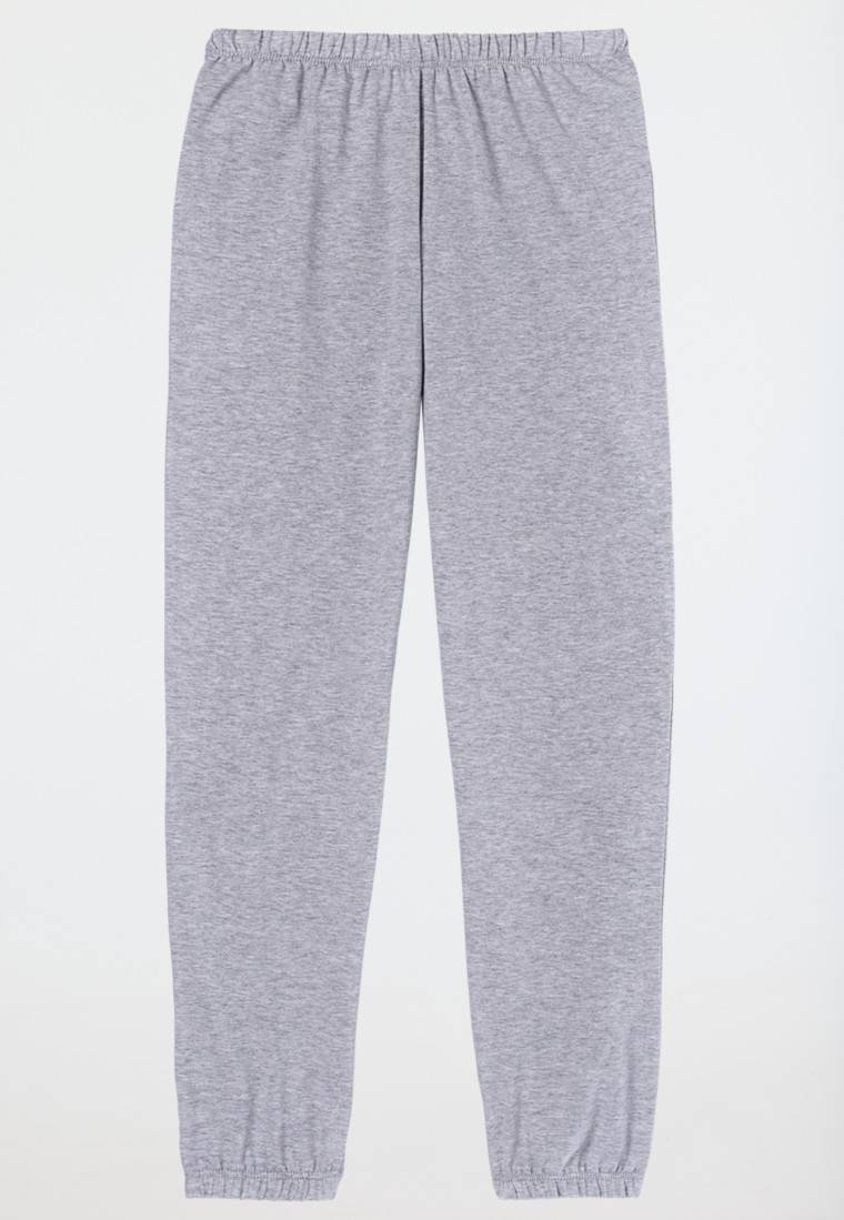 Schiesser Schlafanzug lang Bündchen schwarz - Nightwear Begrenztes Angebot