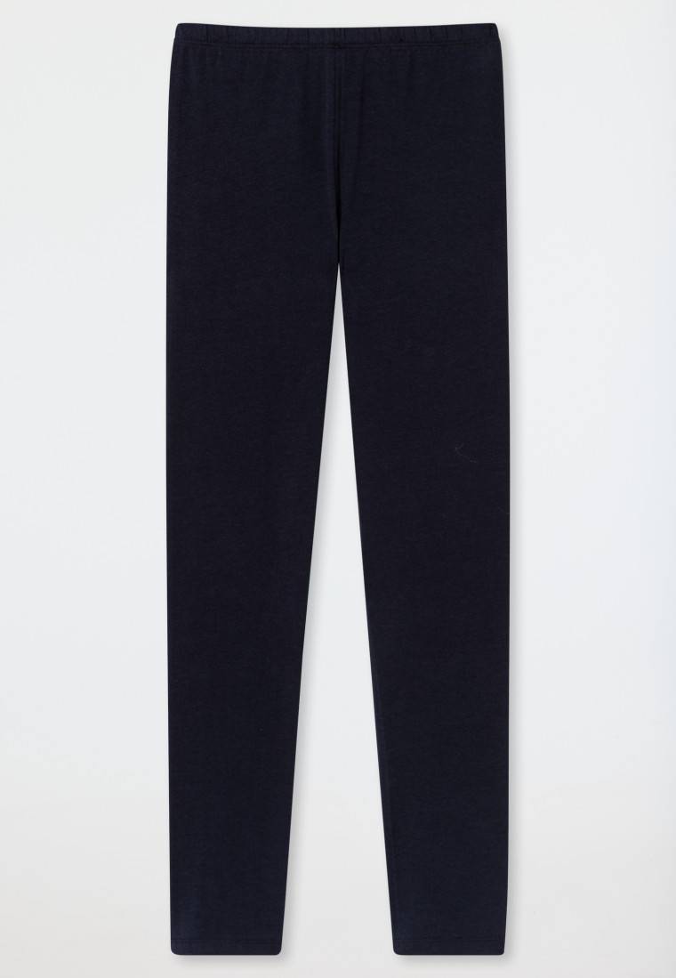 Schiesser Schlafanzug lang Organic Cotton Leggings Pferde off-white - Horse World Valentinstagsangebot