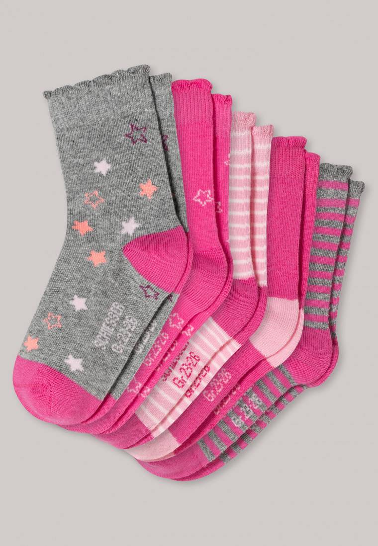 Schiesser Mädchensocken 5er-Pack Herzen mehrfarbig - Stern Hotsell
