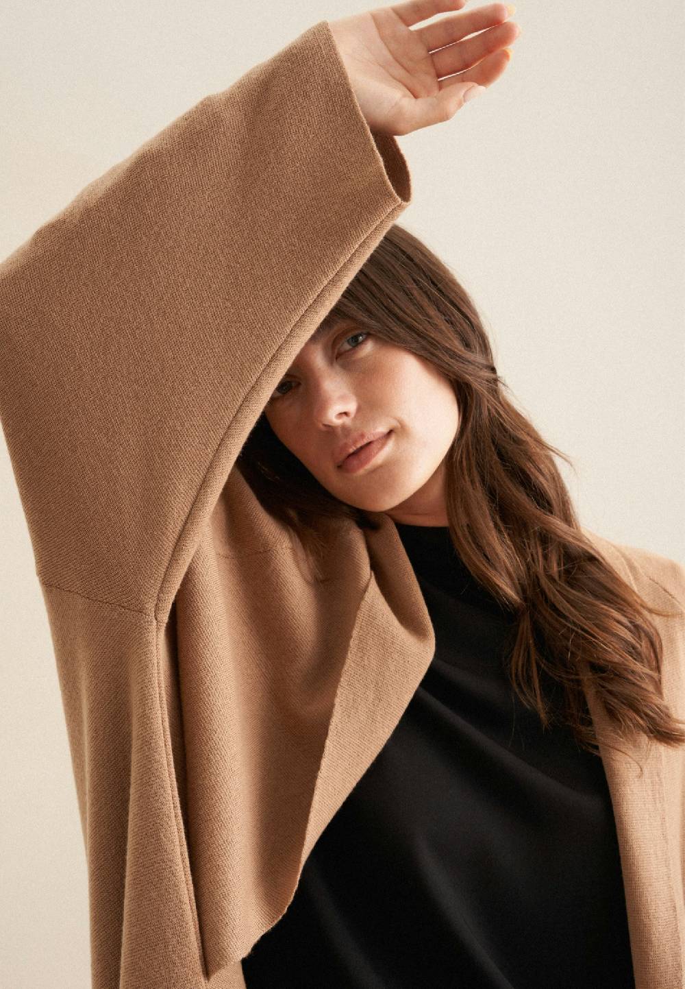 Seidensticker Schalkragen Strick-Jacke Oversized 100% Wolle Nur noch ein Tag übrig