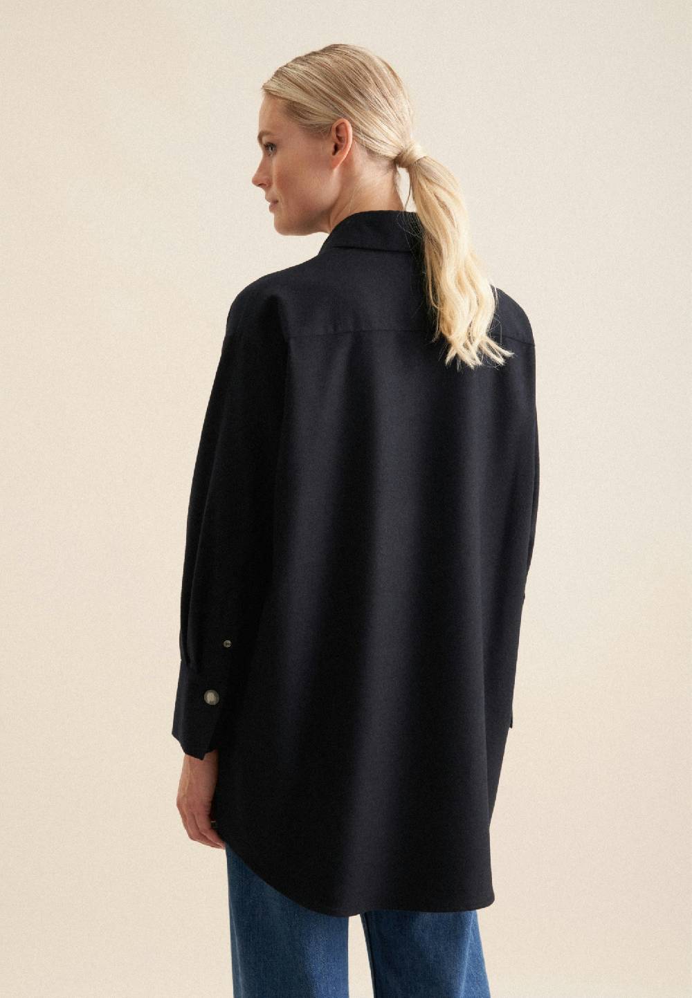 Seidensticker Flanell Longbluse Begrenztes Angebot