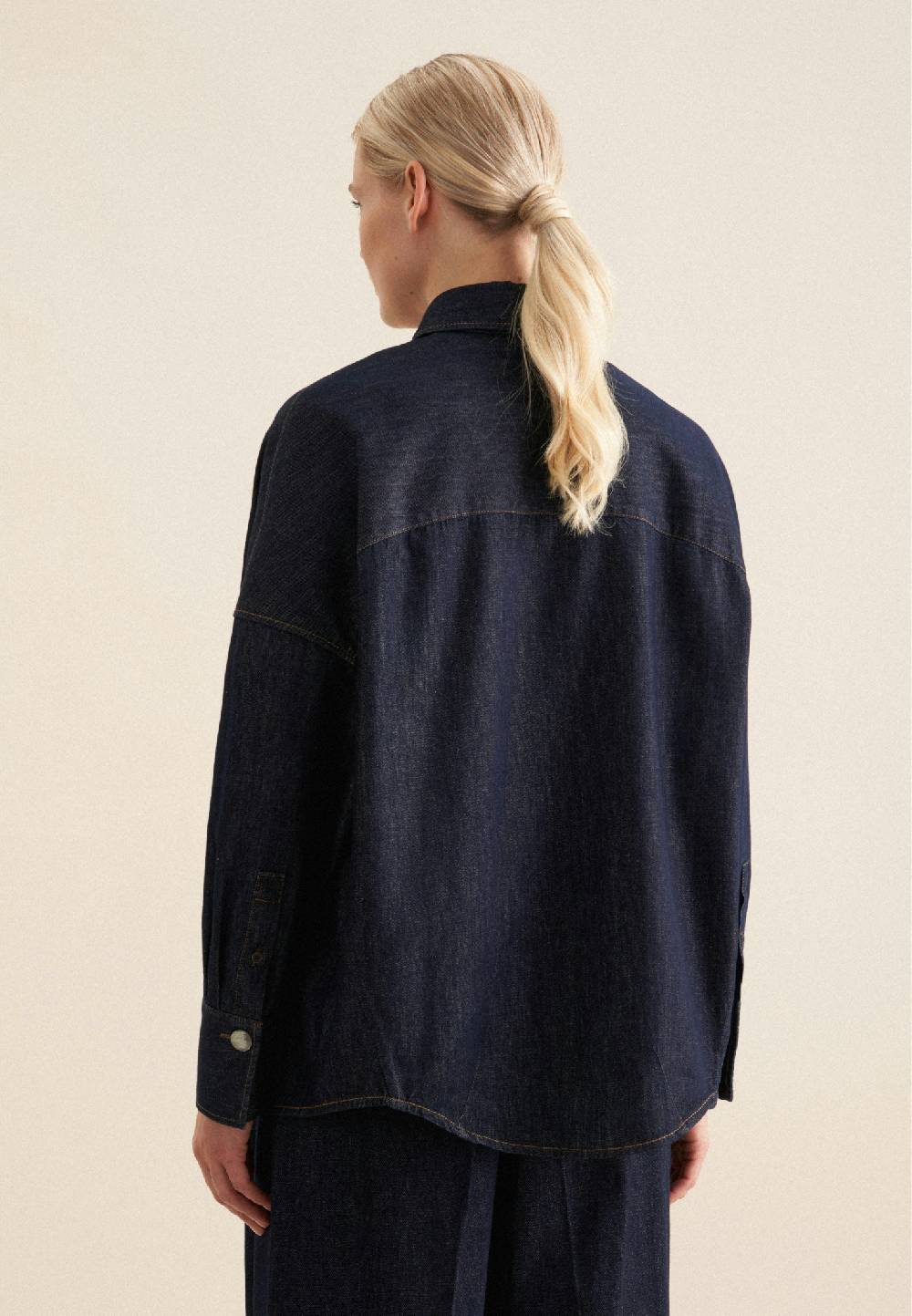 Seidensticker Denim Hemdbluse Online Shopping