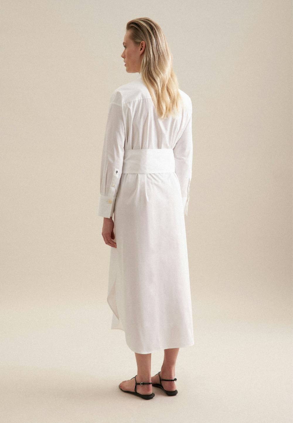 Seidensticker Twill Maxi Kleid Heißer Verkauf