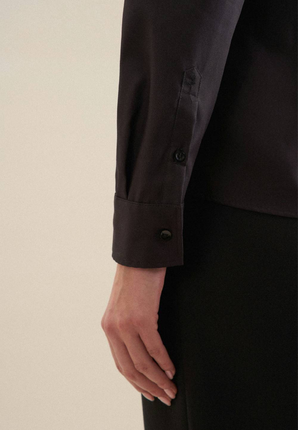 Seidensticker Bügelfreie Fil a fil Hemdbluse Wochenangebot