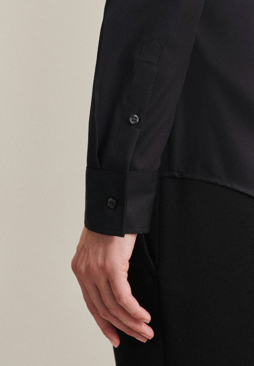 Seidensticker Bügelfreie Fil a fil Hemdbluse Letzte 3 Tage
