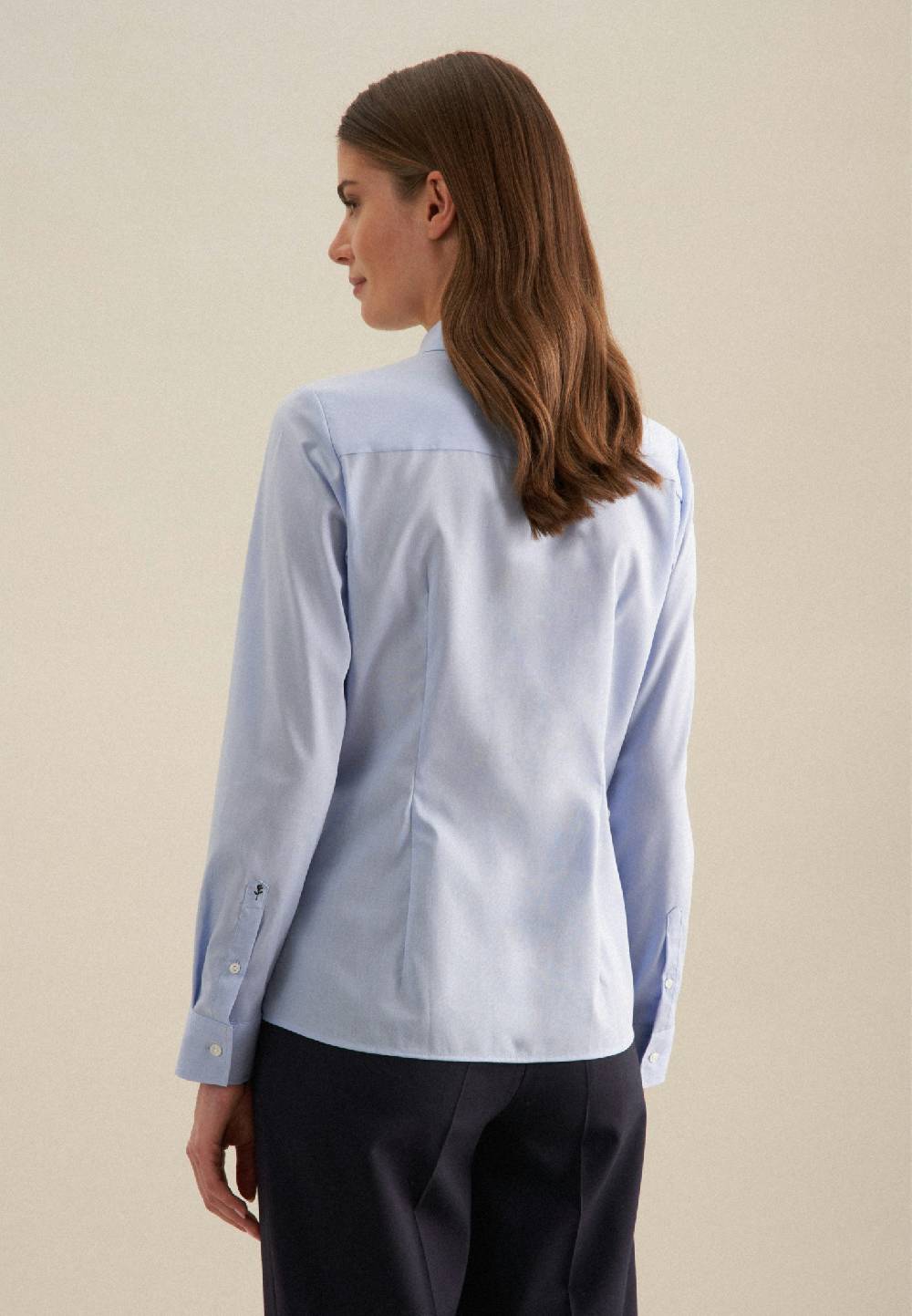Seidensticker Bügelfreie Fil a fil Hemdbluse Bis zu 60% Rabatt